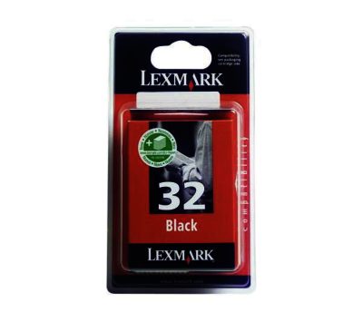 LEXMARK 32 Black Ink Cartridge LEXMARK 32 Black Ink Cartridge
